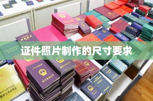漳州证件照片制作的尺寸要求
